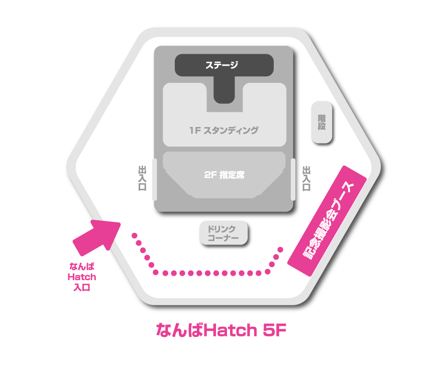 記念撮影会ブース